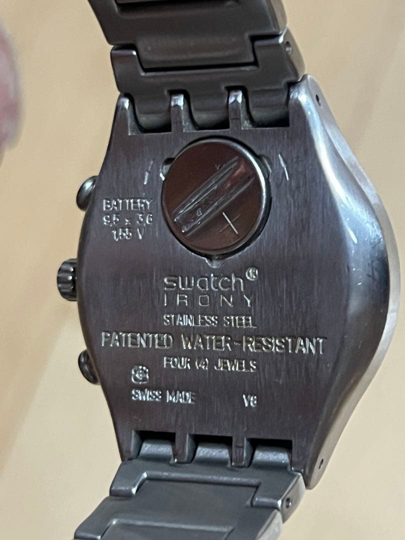 swatch Irony Chronograph Quartz Men's — Japanese