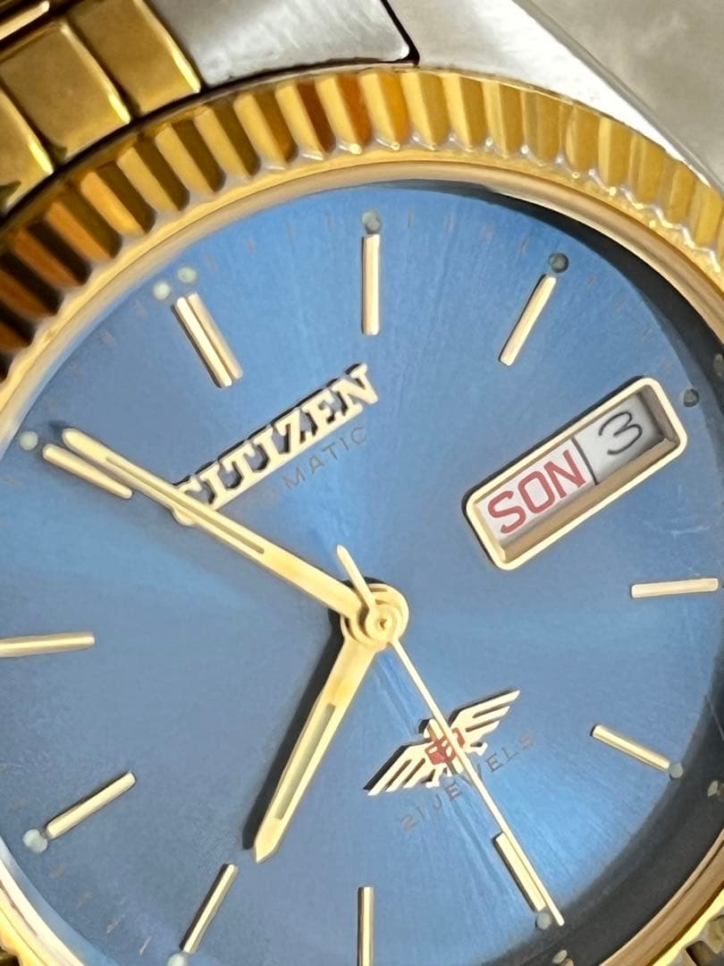 Citizen ローレックスデザイン 21石 Automatic Men's Watch — Japanese