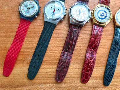 swatch Irony Moonface Set Analog Men's — Japanese