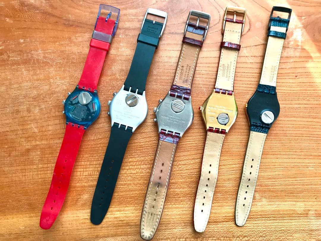 swatch Irony Moonface Set Analog Men's — Japanese