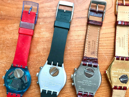 swatch Irony Moonface Set Analog Men's — Japanese