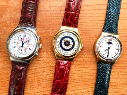 swatch Irony Moonface Set Analog Men's — Japanese