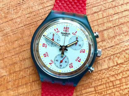 swatch Irony Moonface Set Analog Men's — Japanese
