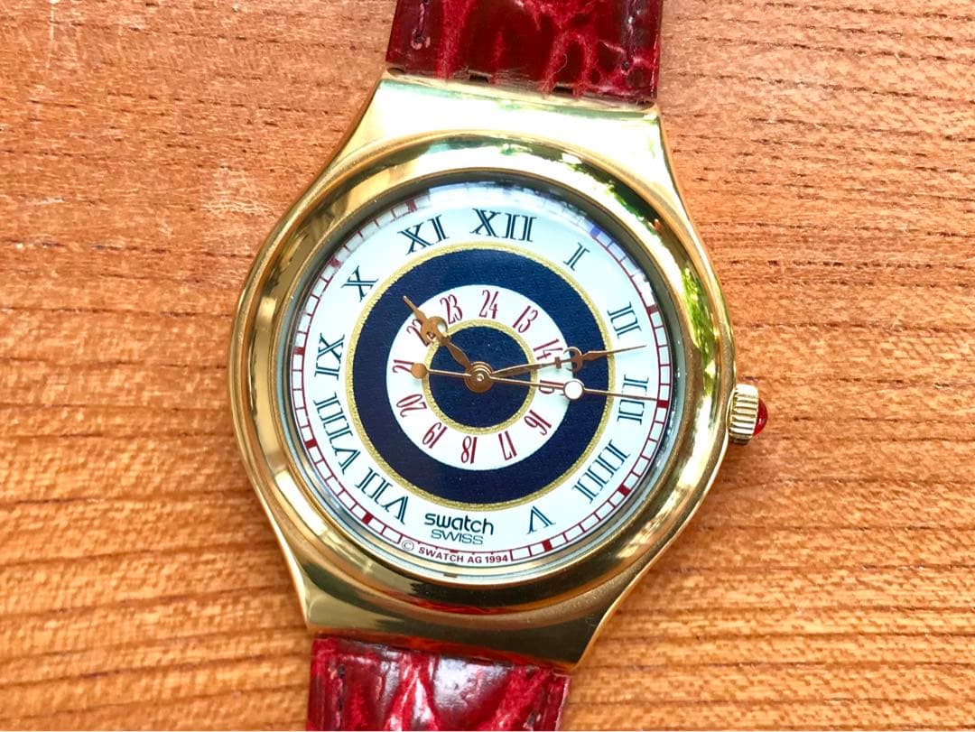swatch Irony Moonface Set Analog Men's — Japanese