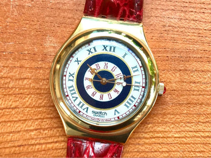 swatch Irony Moonface Set Analog Men's — Japanese