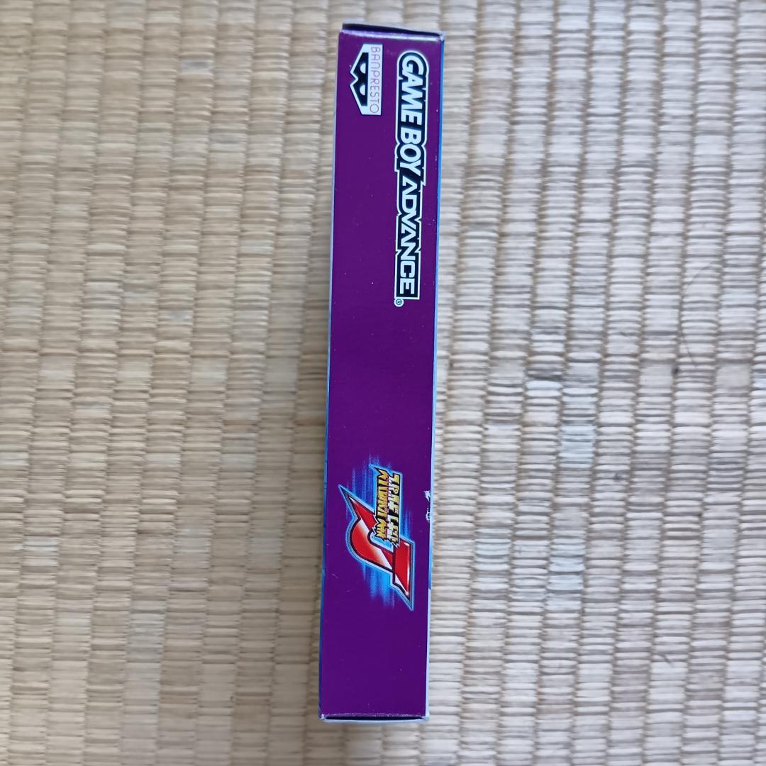 Super Robot Taisen R GBA game cartridge label showing Japanese simulation RPG by Bandai model GBR-003