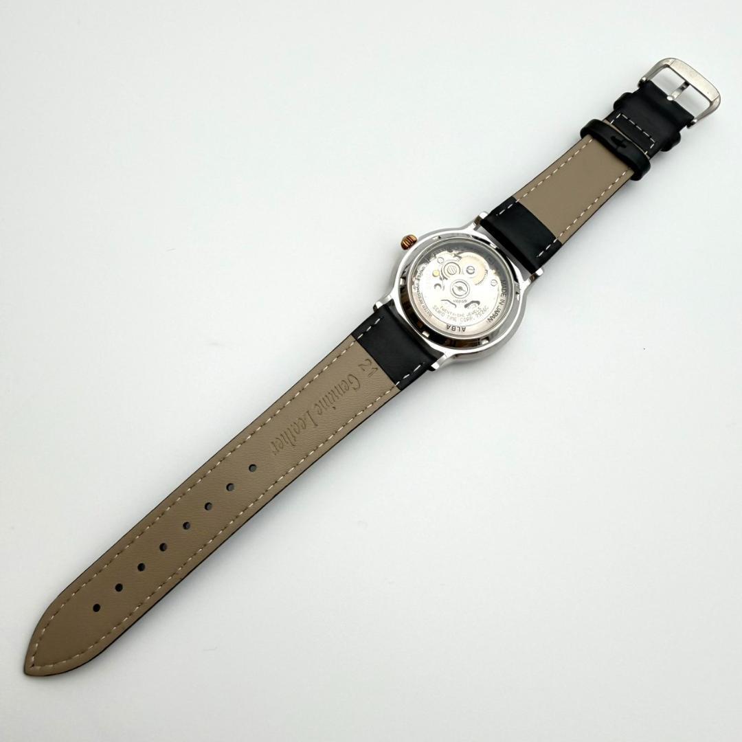 SEIKO Alba Automatic Day-Date Men's Watch — Japanese