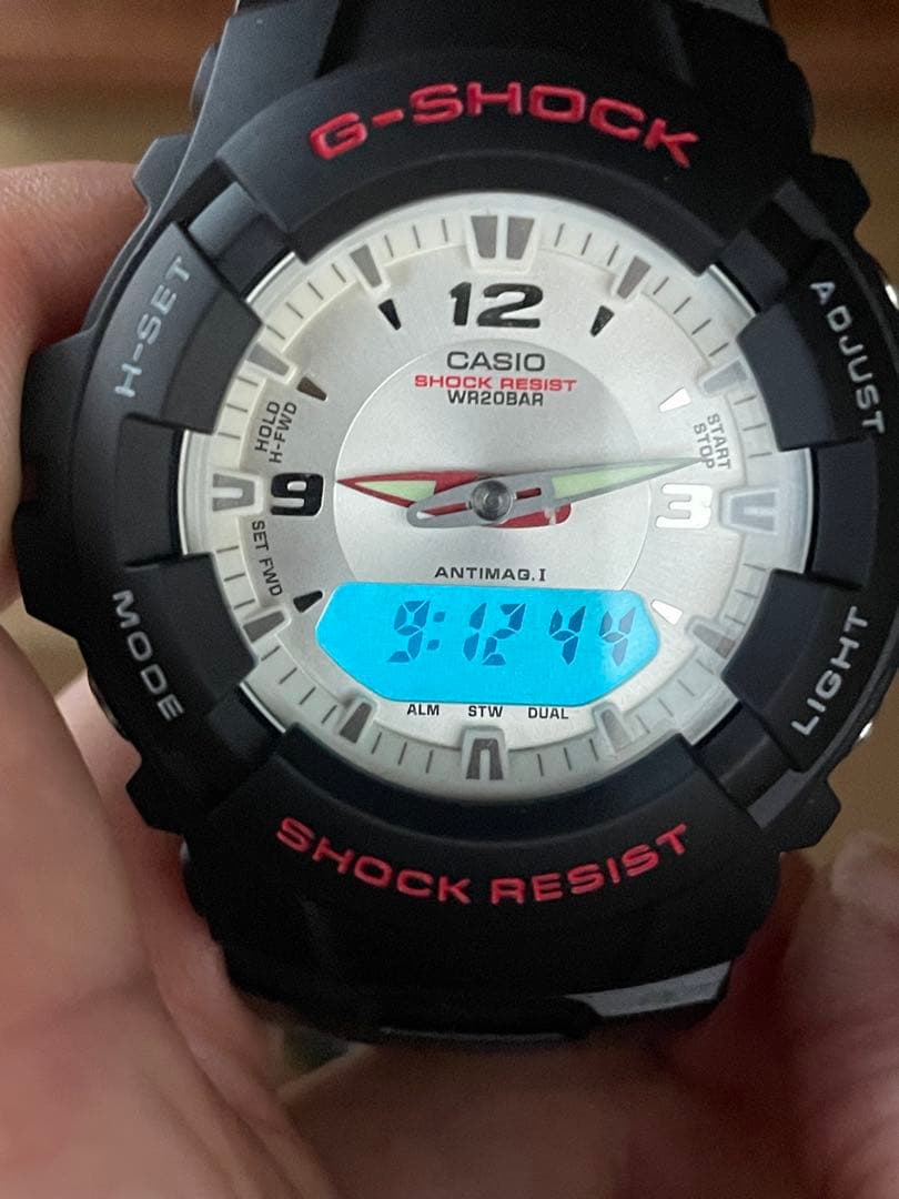 CASIO G-100 Quartz Men's Watch — Japanese
