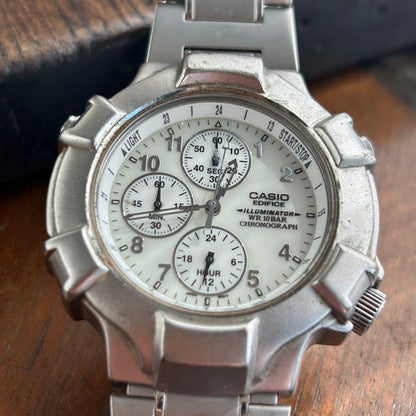 CASIO EDIFICE EFV-570D Quartz Men's Watch — Japanese
