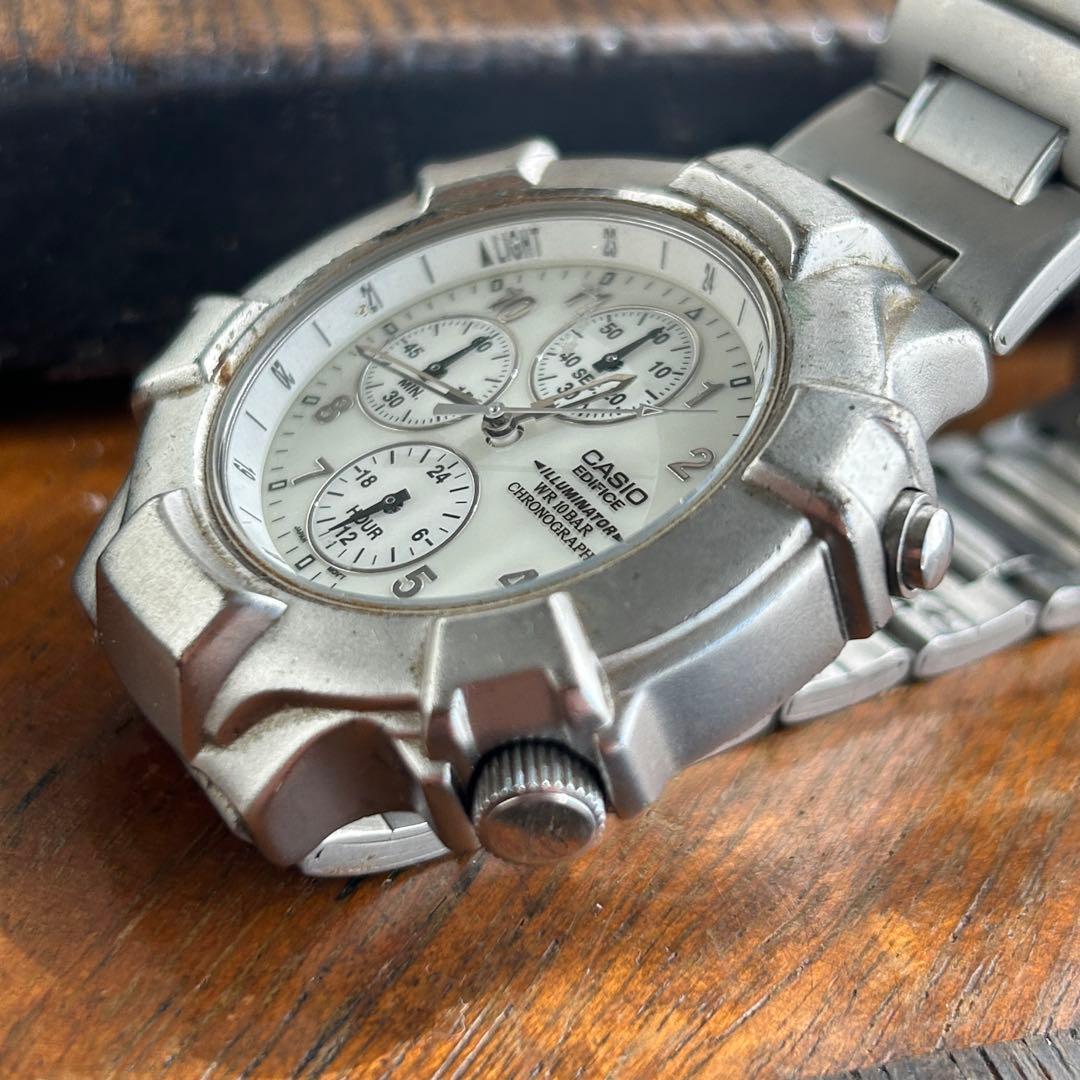 CASIO EDIFICE EFV-570D Quartz Men's Watch — Japanese