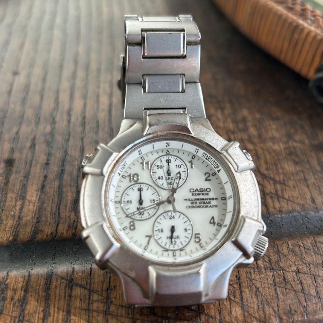 CASIO EDIFICE EFV-570D Quartz Men's Watch — Japanese