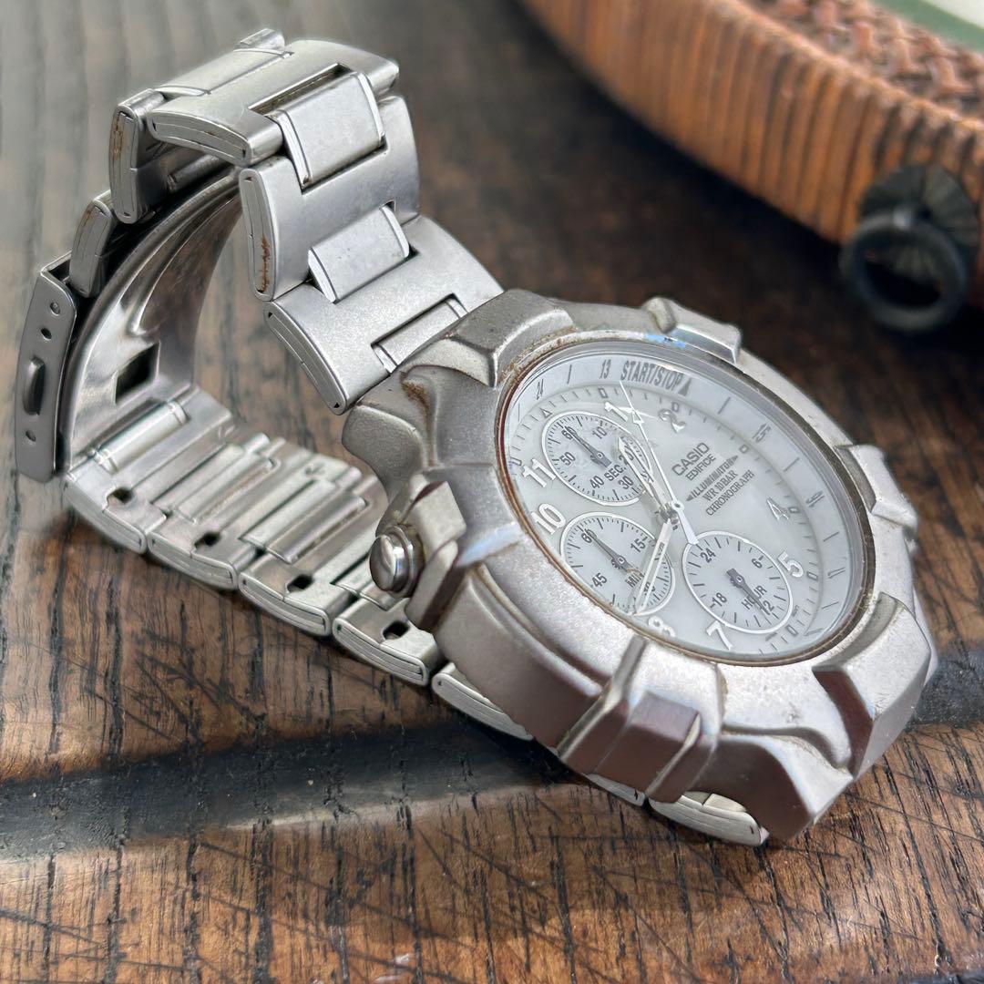 CASIO EDIFICE EFV-570D Quartz Men's Watch — Japanese