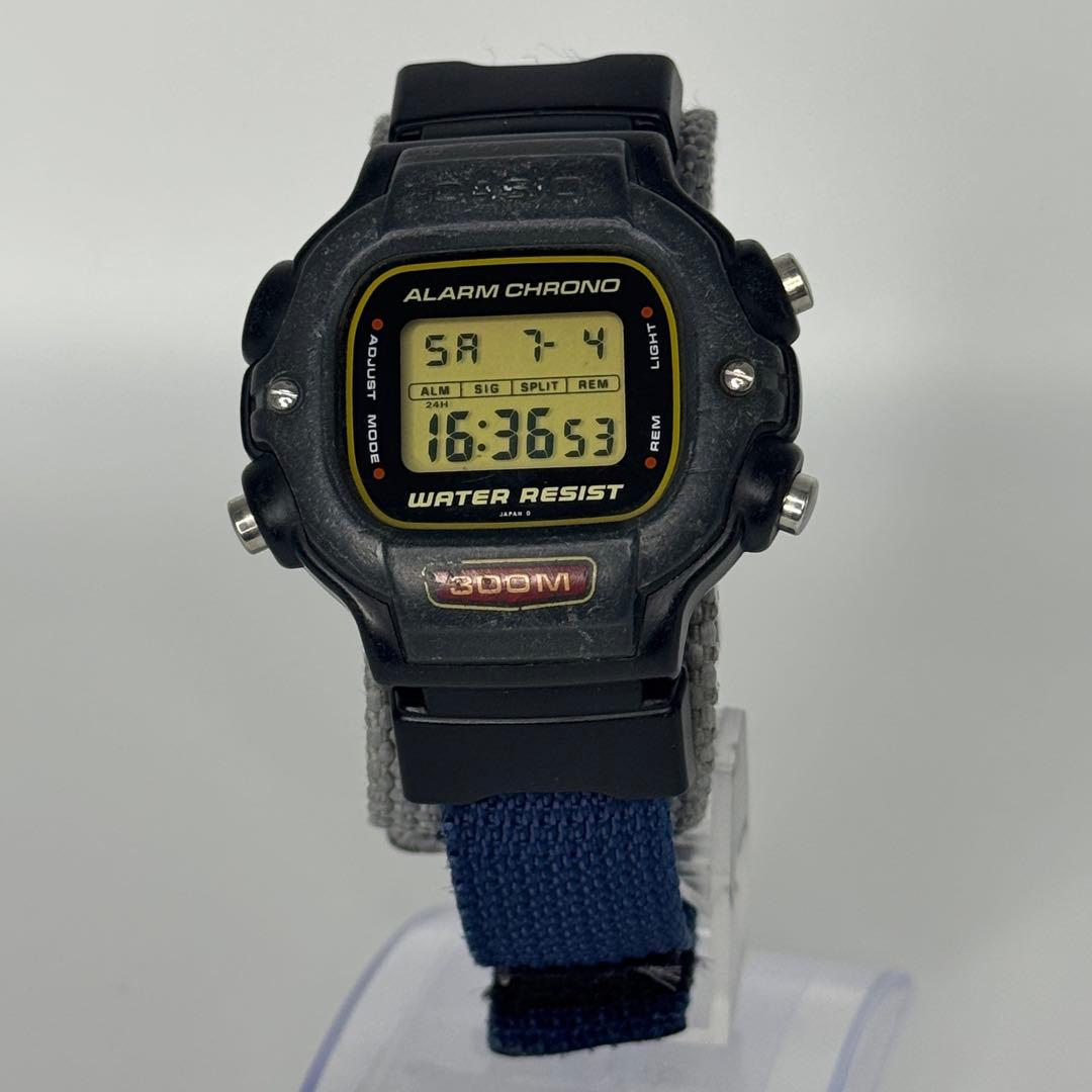 CASIO ALARM CHRONO 300M Digital Men's Watch — Japanese