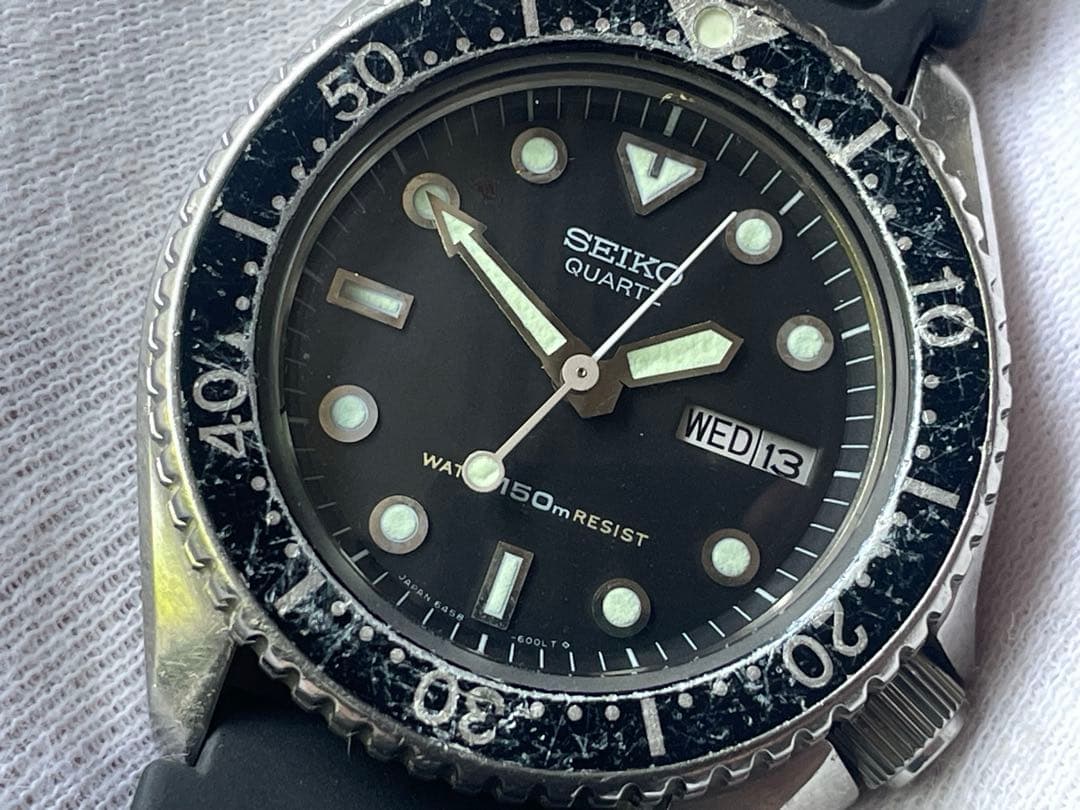 SEIKO 6458-6000 Quartz Men's Watch — Japanese