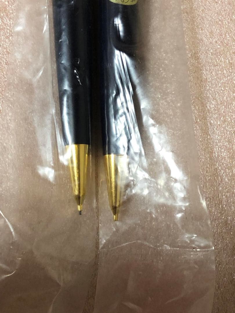 Two vintage style PILOT mechanical pencils in a 2-piece set with metal clip and black barrel