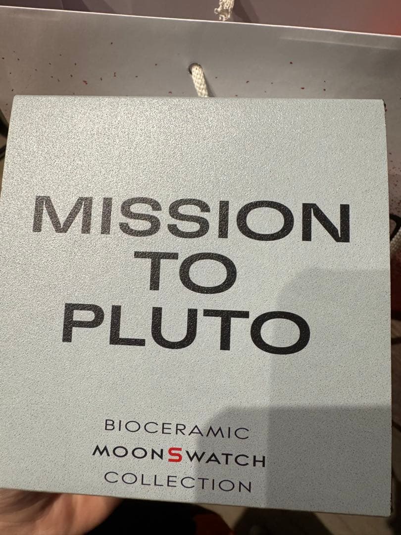swatch Mission to Pluto Quartz Men's — Japanese