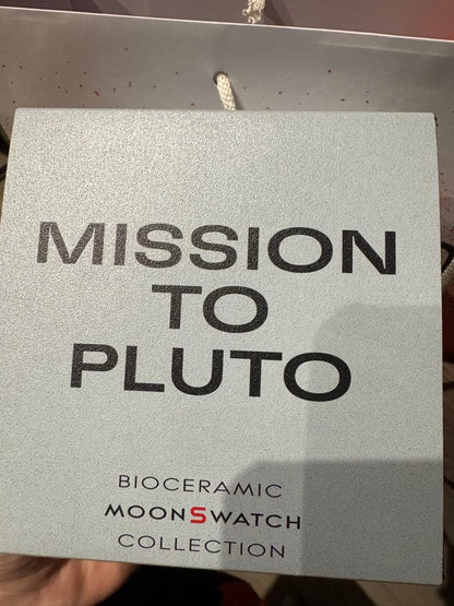 swatch Mission to Pluto Quartz Men's — Japanese