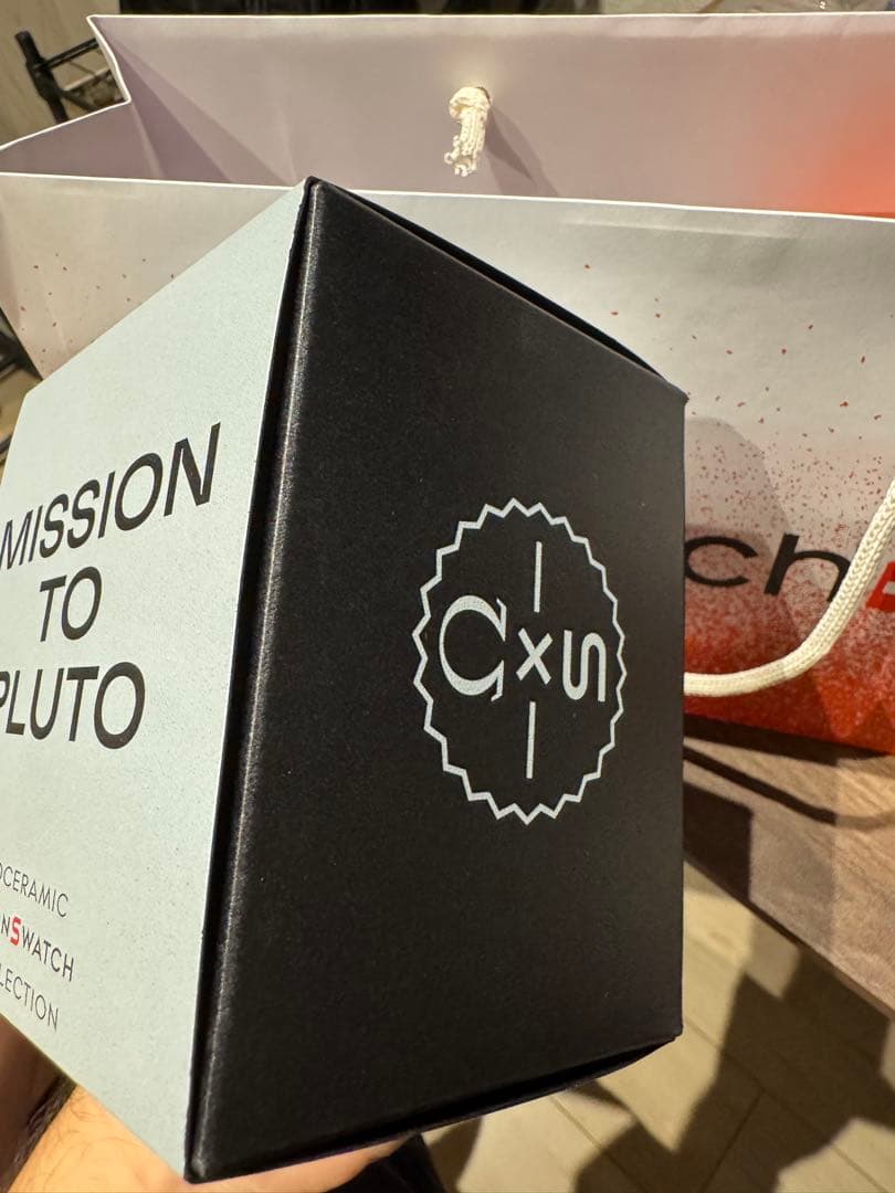 swatch Mission to Pluto Quartz Men's — Japanese