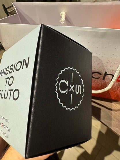 swatch Mission to Pluto Quartz Men's — Japanese