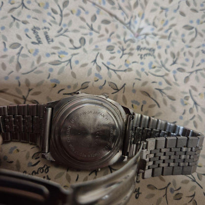 CASIO WIDE TEMP-LC WW-34 Digital Men's Watch — Japanese