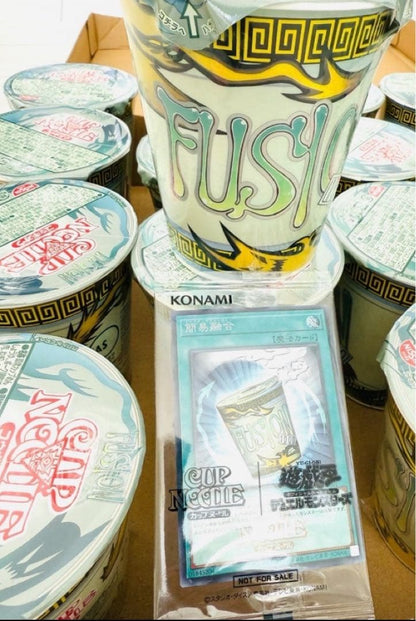 Yu-Gi-Oh Yu-Gi-Oh! OCG Cup Noodle Simplified Fusion ×20 + Collaboration Card — Japanese