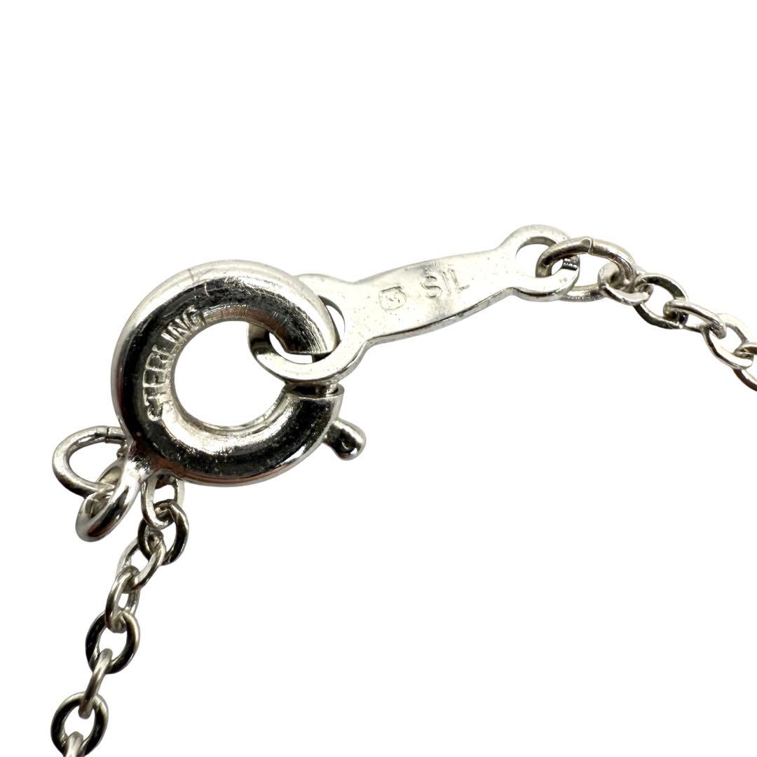 Yamato Akoya pearl Mikimoto silver pendant necklace with 2.8cm x 1.7cm pendant and 39.5cm chain