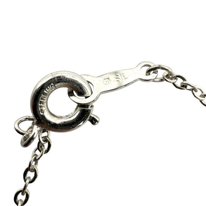 Yamato Akoya pearl Mikimoto silver pendant necklace with 2.8cm x 1.7cm pendant and 39.5cm chain