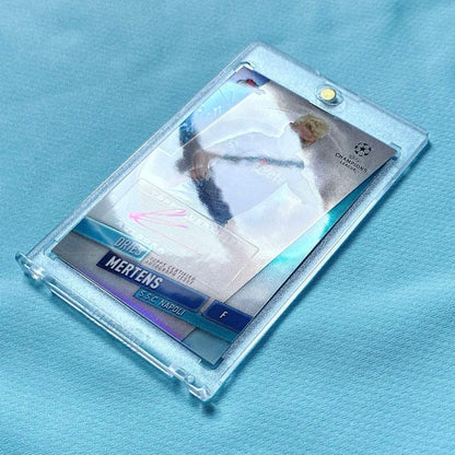 Dries Mertens 2019-20 Finest CL Autograph Card — Japanese