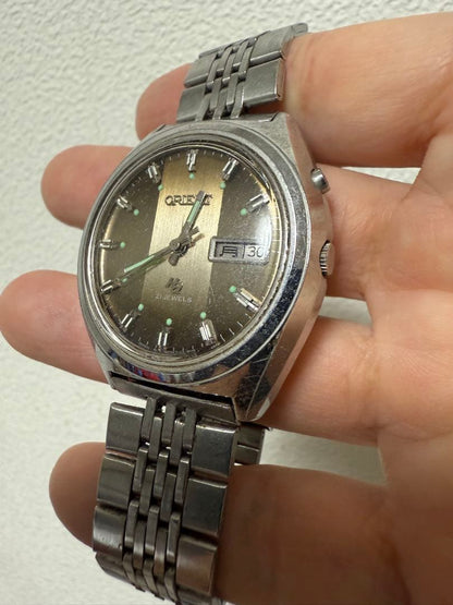 ORIENT シルバー ステンレススチール Automatic Men's Watch — Japanese