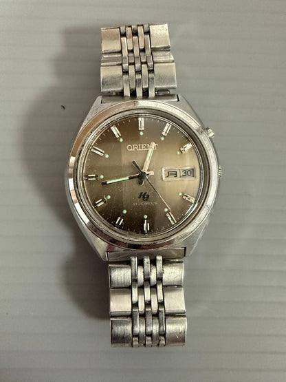 ORIENT シルバー ステンレススチール Automatic Men's Watch — Japanese