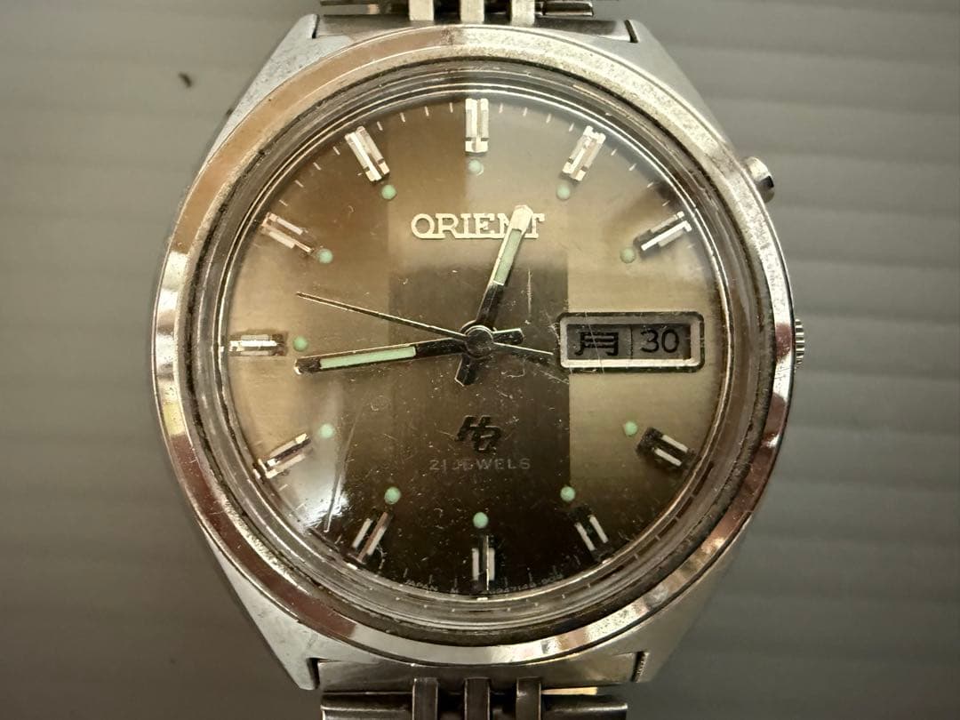ORIENT シルバー ステンレススチール Automatic Men's Watch — Japanese