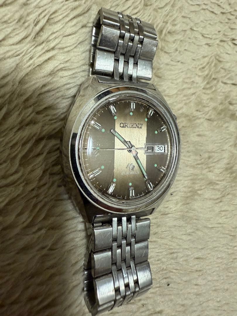 ORIENT シルバー ステンレススチール Automatic Men's Watch — Japanese