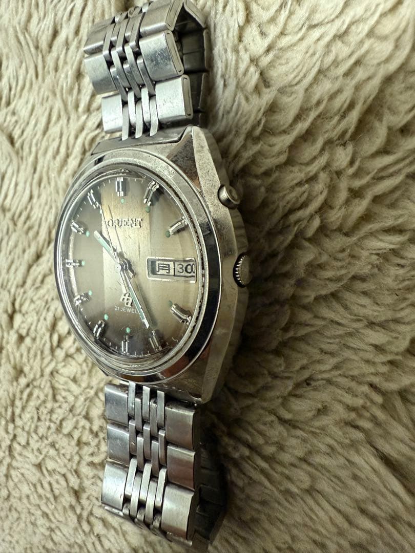ORIENT シルバー ステンレススチール Automatic Men's Watch — Japanese