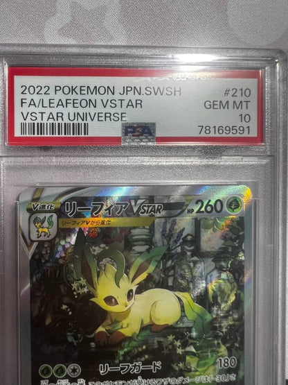 PSA 10 Pokemon Glaceon VSTAR — Japanese