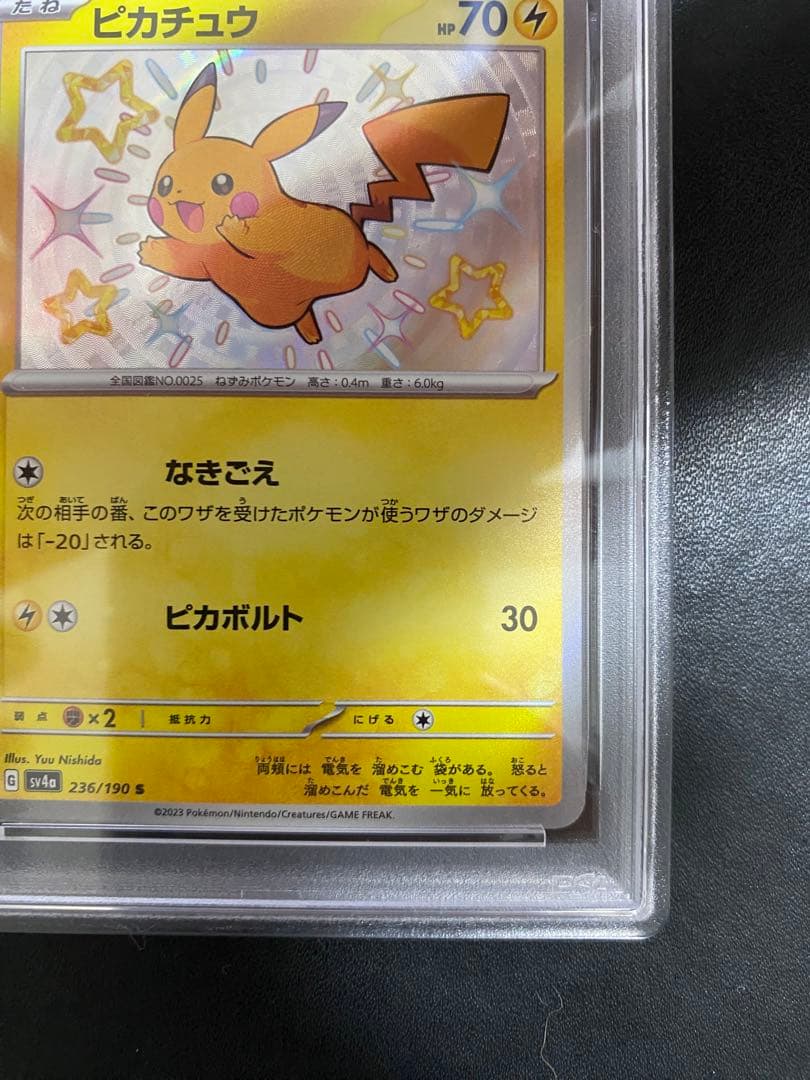 PSA 10 Pokemon Pikachu ex — Japanese