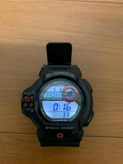 CASIO G-SHOCK TWIN SENSOR Digital Men's Watch — Japanese