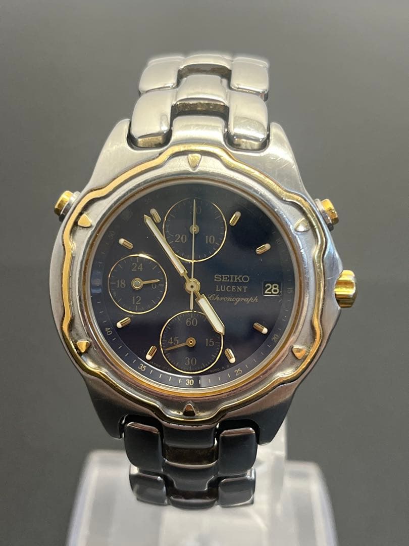 SEIKO 7t27-6000 Quartz Men's Watch — Japanese