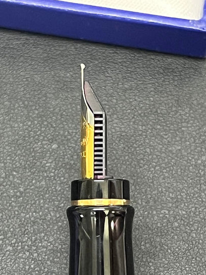 Waterman fountain pen in clean condition with converter included shown on a white background