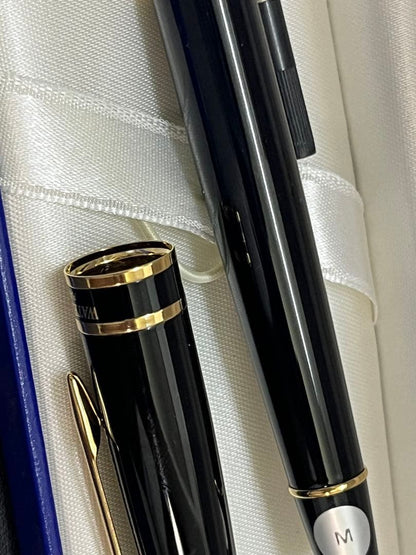 Waterman fountain pen in clean condition with converter included shown on a white background