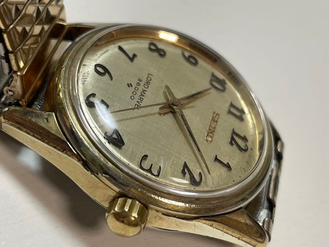 SEIKO ロードマーベル 36000 Manual Men's Watch — Japanese