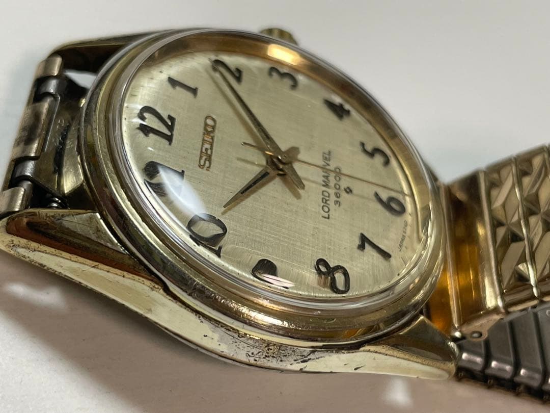 SEIKO ロードマーベル 36000 Manual Men's Watch — Japanese