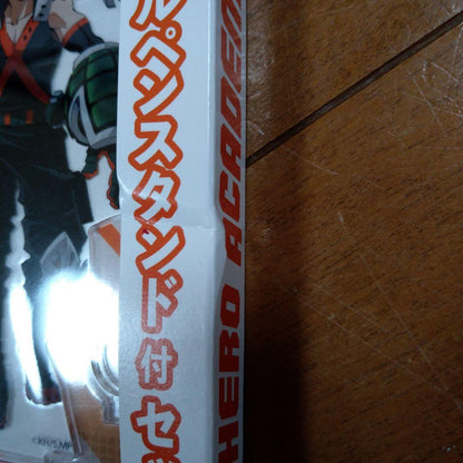Pilot Hiroaka Dr.Grip mechanical pencil with acrylic stand in unused condition with simple recycled packaging