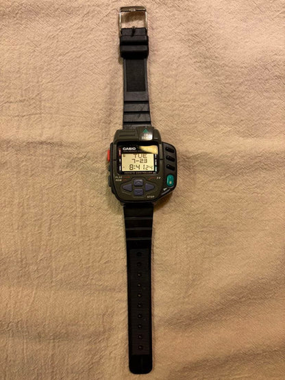 CASIO JG-100 Digital Men's Watch — Japanese