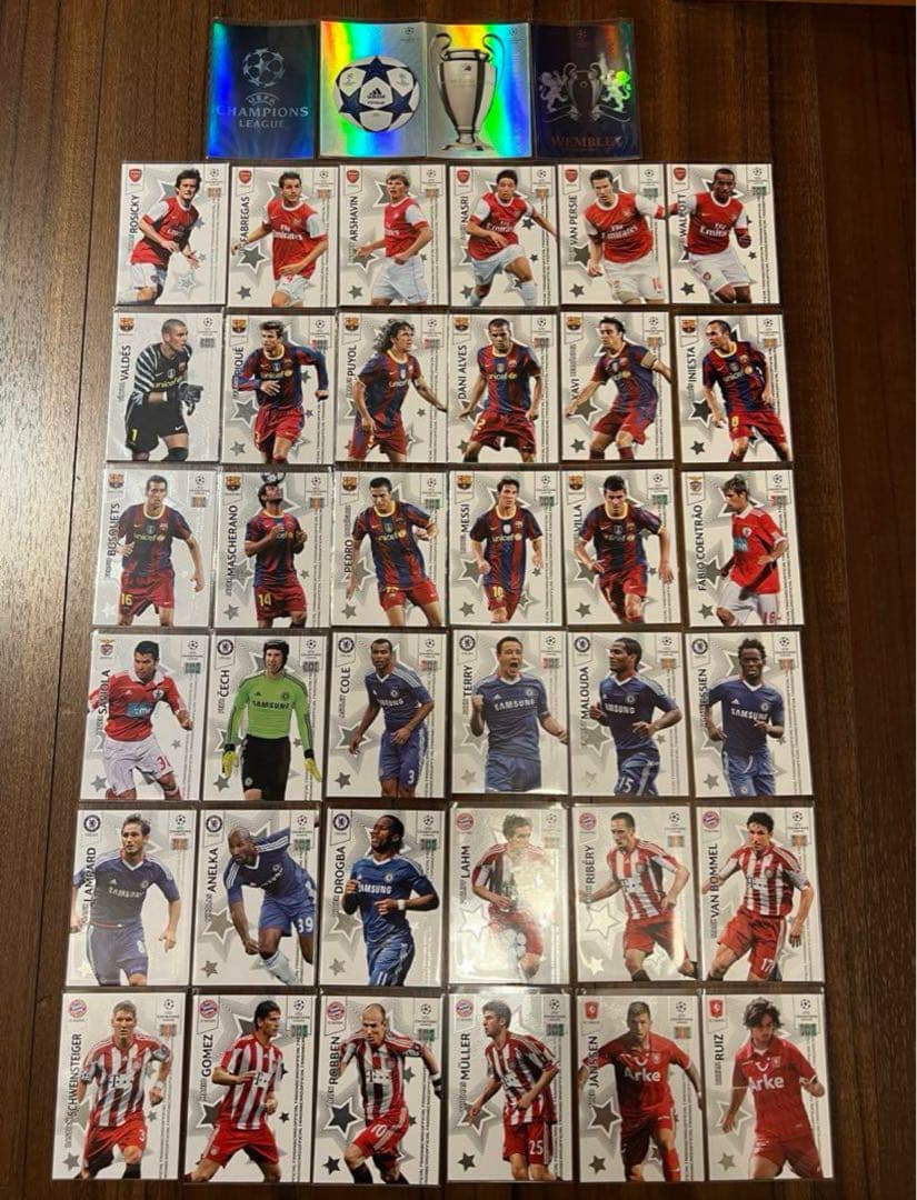 Final Price Drop Complete Set 104 Panini Champions League — Japanese