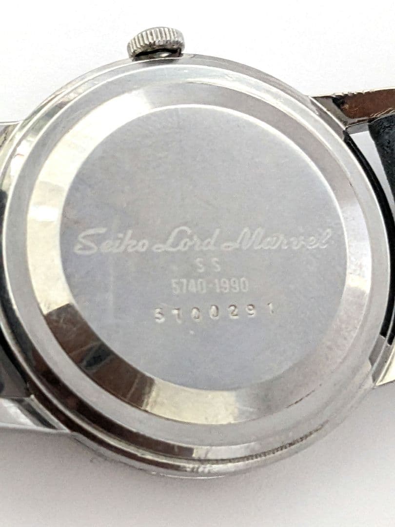 SEIKO 5740-1990 Manual Men's Watch — Japanese