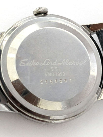 SEIKO 5740-1990 Manual Men's Watch — Japanese