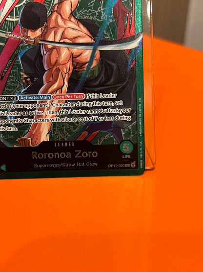 One Piece Roronoa Zoro L — OP12-020 — Japanese
