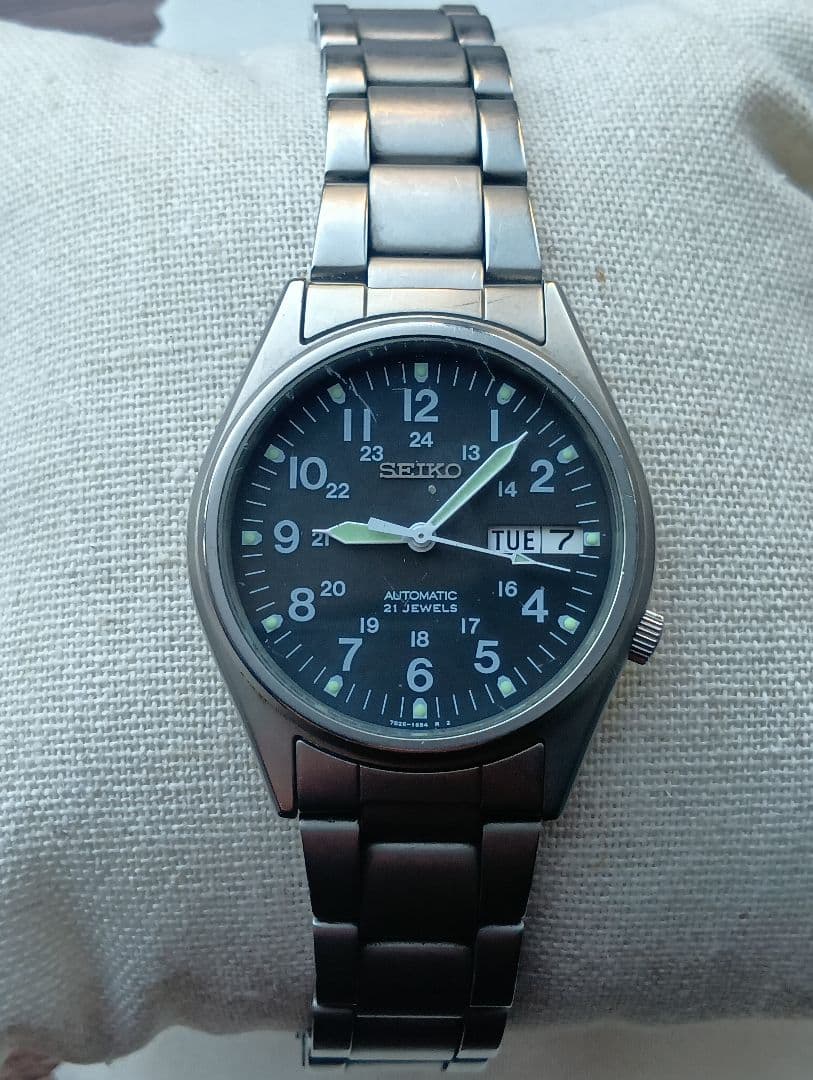 SEIKO Militairy Watch SBTR009 Automatic Men's — Japanese