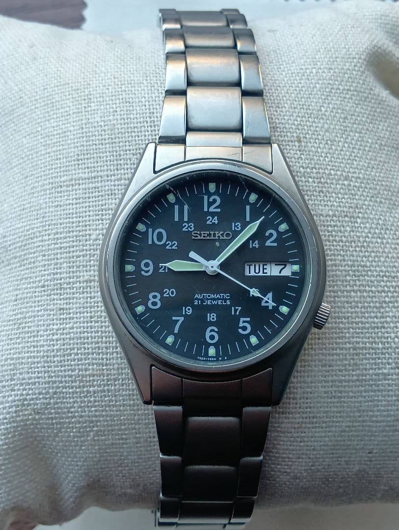 SEIKO Militairy Watch SBTR009 Automatic Men's — Japanese