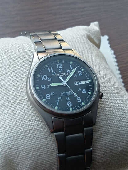 SEIKO Militairy Watch SBTR009 Automatic Men's — Japanese